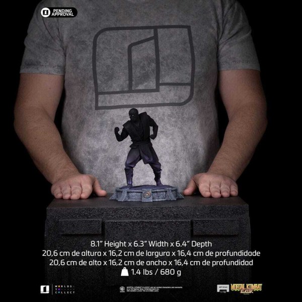 Art Scale Noob Saibot (Colección Ninjas) 21 cm - Iron Studios Mortal Kombat