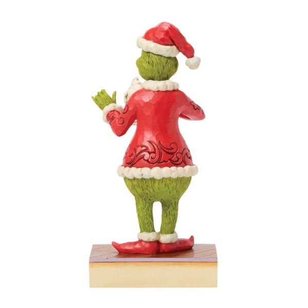 El Grinch con chocolate caliente - JIM SHORE GRINCH