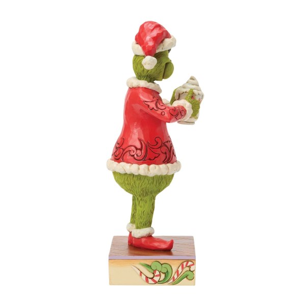 El Grinch con chocolate caliente - JIM SHORE GRINCH