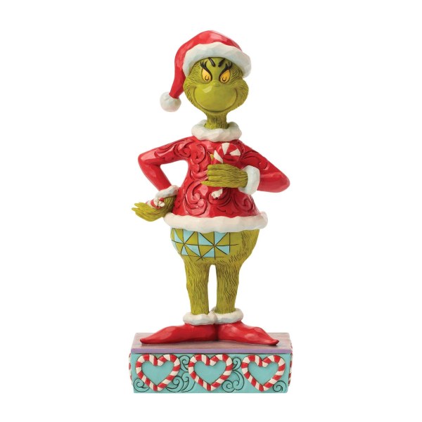 El Grinch con caramelos rotos - JIM SHORE GRINCH