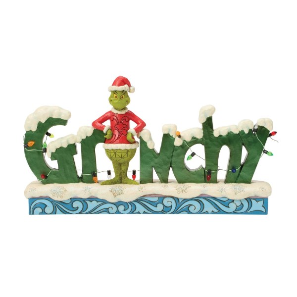 Palabra Grinch - JIM SHORE GRINCH