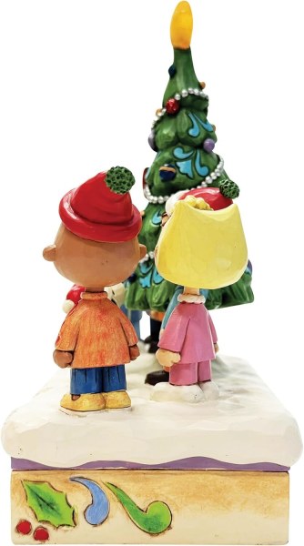 O Árbol de Navidad : Figura musical Navidad LED Charlie Brown y Amigos - Peanuts