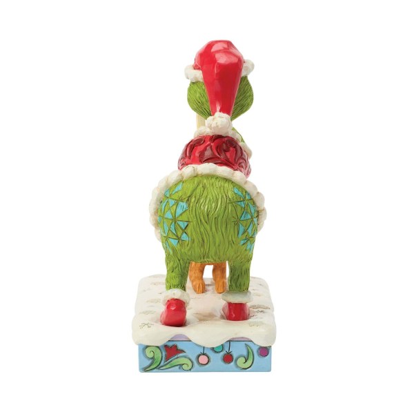 El Grinch atando astas - JIM SHORE GRINCH