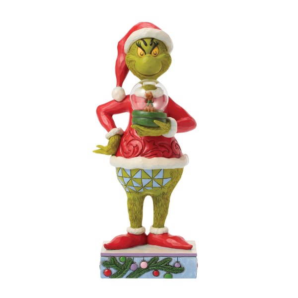 Cúpula seca del Grinch - JIM SHORE GRINCH