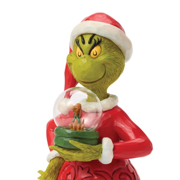 Cúpula seca del Grinch - JIM SHORE GRINCH