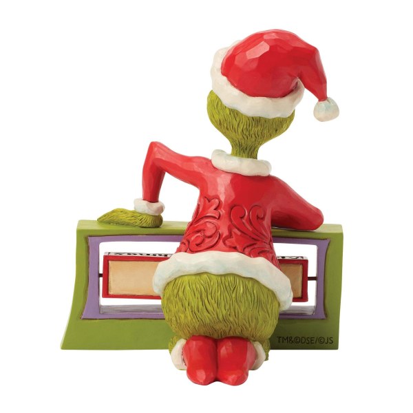 Letrero giratorio del Grinch - JIM SHORE GRINCH