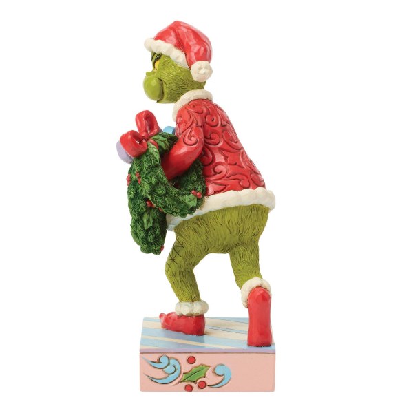El Grinch robando coronas - JIM SHORE GRINCH