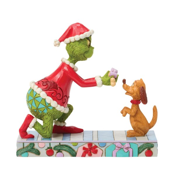 El Grinch le da a Max - JIM SHORE GRINCH