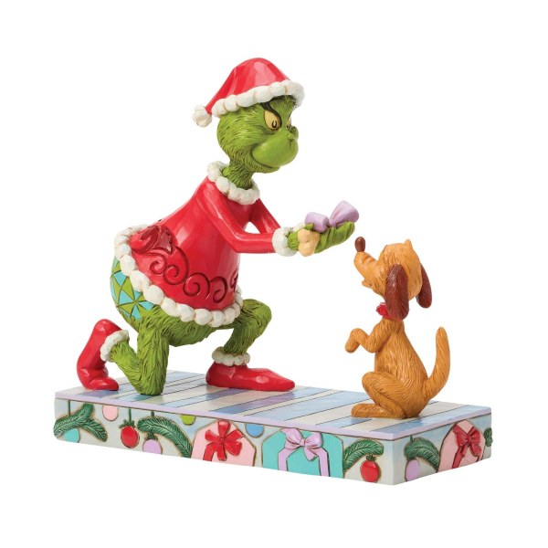 El Grinch le da a Max - JIM SHORE GRINCH