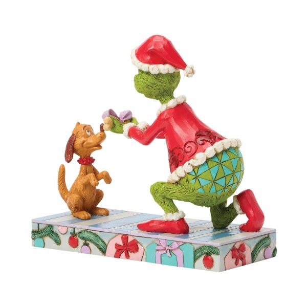 El Grinch le da a Max - JIM SHORE GRINCH