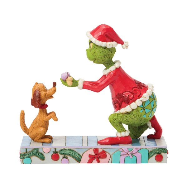 El Grinch le da a Max - JIM SHORE GRINCH