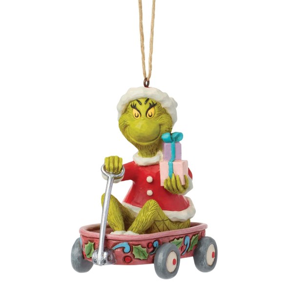 Adorno colgante de carro del Grinch - JIM SHORE GRINCH