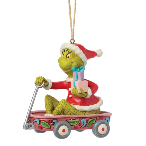 Adorno colgante de carro del Grinch - JIM SHORE GRINCH