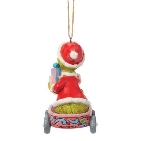 Adorno colgante de carro del Grinch - JIM SHORE GRINCH