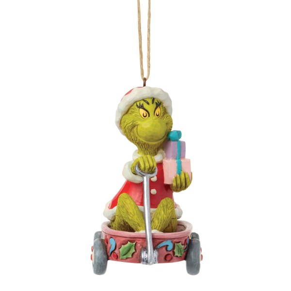 Adorno colgante de carro del Grinch - JIM SHORE GRINCH
