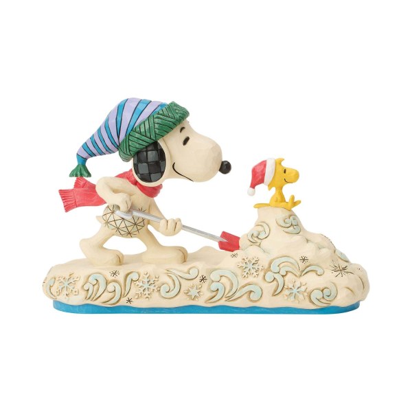 SNOOPY PALA NIEVE CON WOODSTOCK - PEANUTS