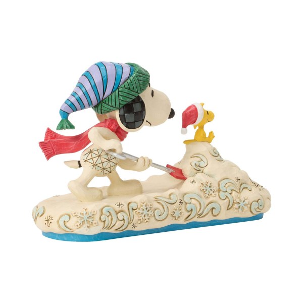 SNOOPY PALA NIEVE CON WOODSTOCK - PEANUTS