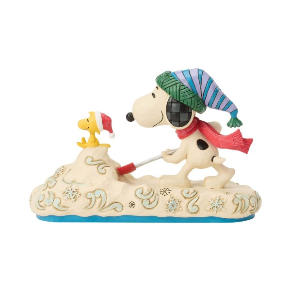 SNOOPY PALA NIEVE CON WOODSTOCK - PEANUTS