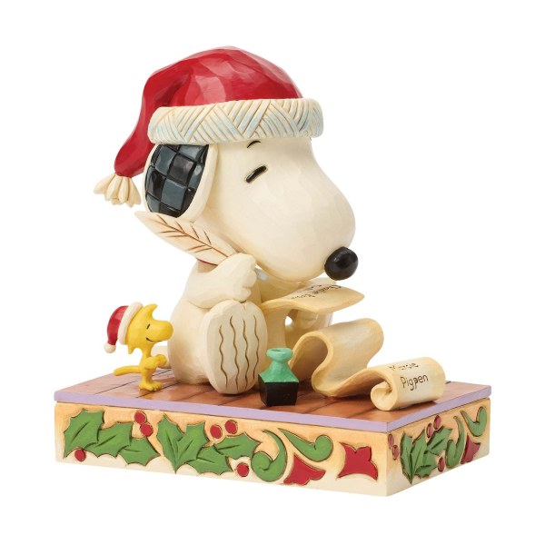 SNOOPY Y WOODSTOCK CON SU LISTA DE NAVIDAD - PEANUTS