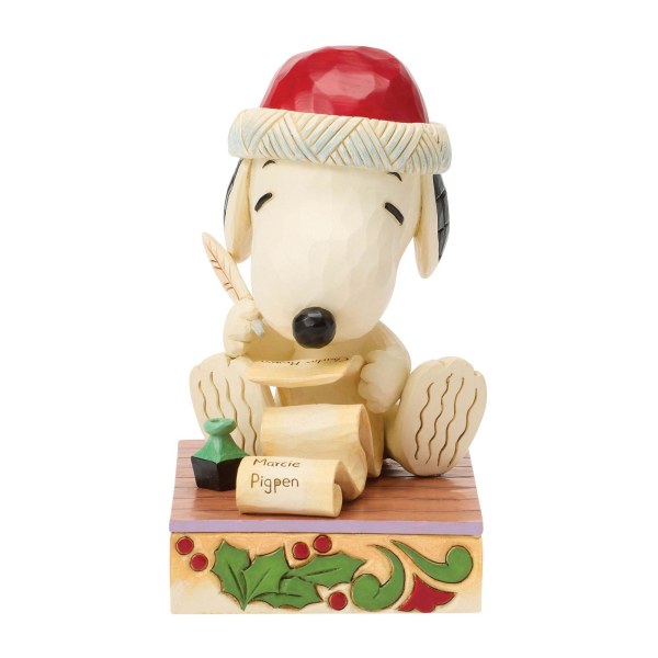 SNOOPY Y WOODSTOCK CON SU LISTA DE NAVIDAD - PEANUTS
