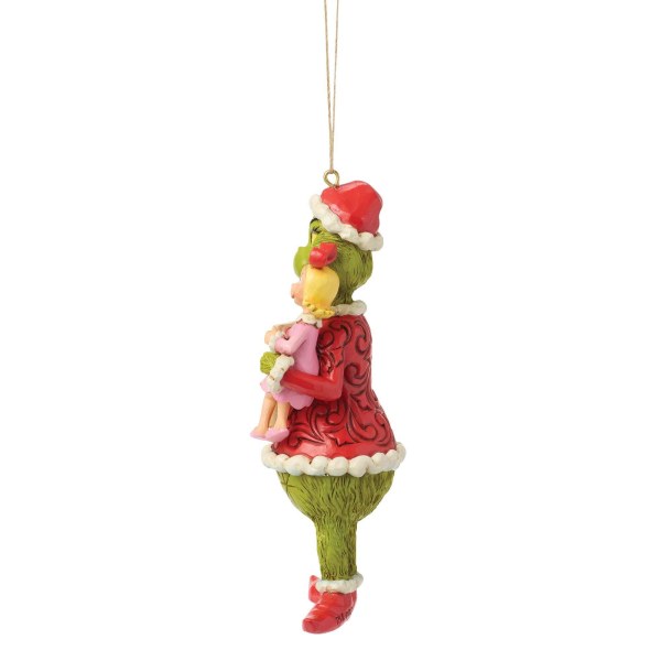 Adorno colgante con el cartel de Ginch y Cindy Lou - JIM SHORE GRINCH