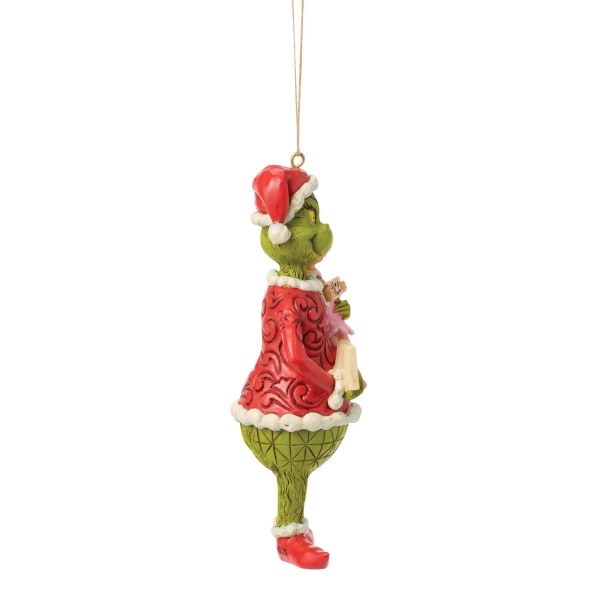 Adorno colgante con el cartel de Ginch y Cindy Lou - JIM SHORE GRINCH