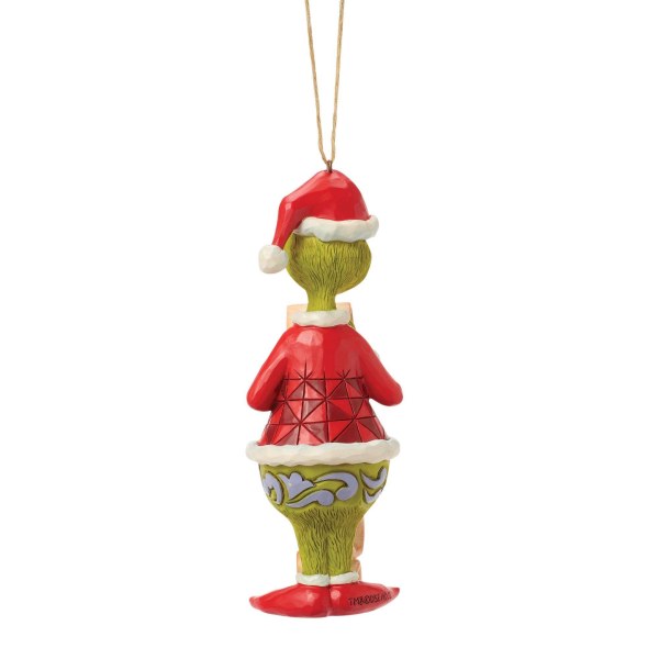 Adorno colgante con la lista del Grinch - JIM SHORE GRINCH