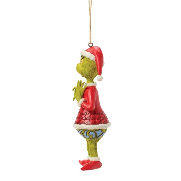 Adorno colgante de manos de corazón de Grinch - JIM SHORE GRINCH