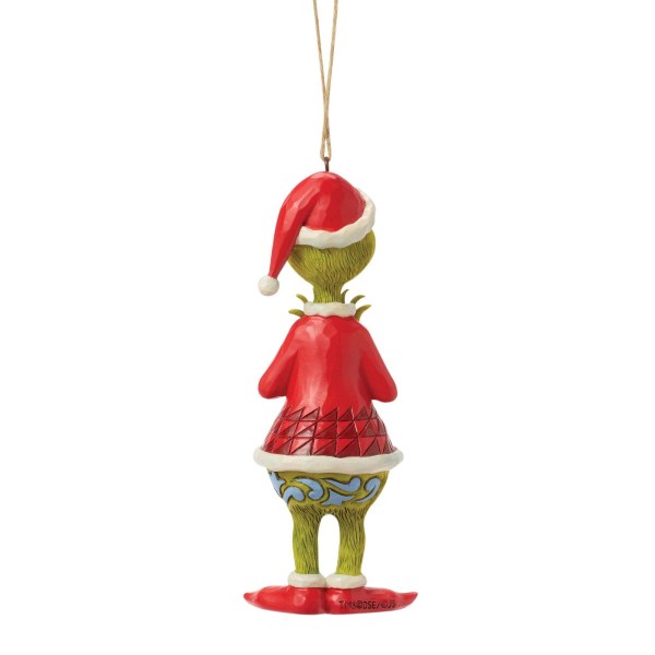 Adorno colgante de manos de corazón de Grinch - JIM SHORE GRINCH