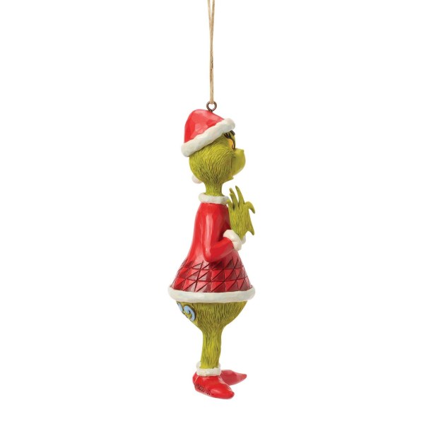 Adorno colgante de manos de corazón de Grinch - JIM SHORE GRINCH