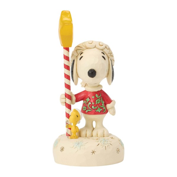 SNOOPY CON PERSONAJE DE ESTRELLA ILUMINADO - PEANUTS