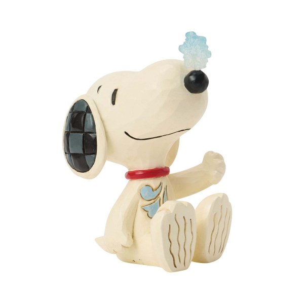 SNOOPY CON COPO DE NIEVE - PEANUTS