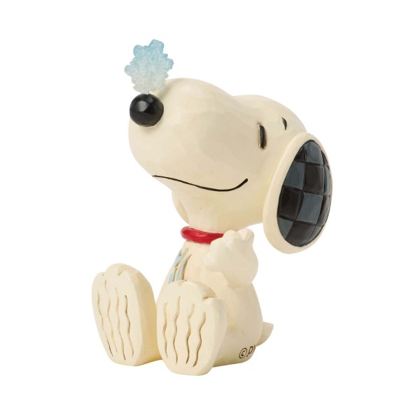 SNOOPY CON COPO DE NIEVE - PEANUTS
