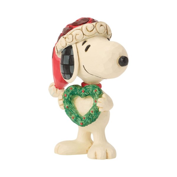 MINI SNOOPY CON CORONA CORAZÓN - PEANUTS