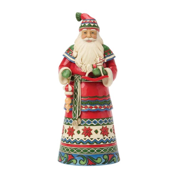 Figura de Papá Noel lapon - Heartwood Creek