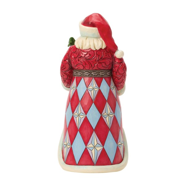 Papá Noel con figura de Papá Noel y la señora - Heartwood Creek