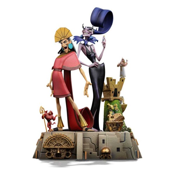 Art Scale Deluxe Kuzko y Yzma 28 cm - Iron Studios Kuzco