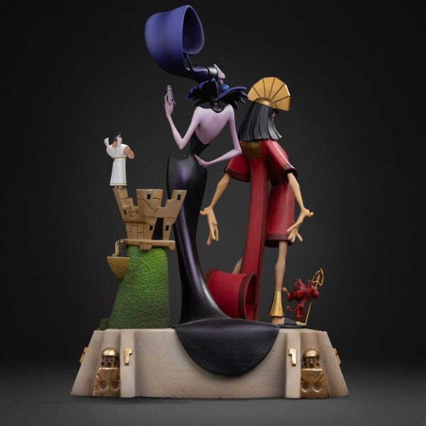 Art Scale Deluxe Kuzko y Yzma 28 cm - Iron Studios Kuzco