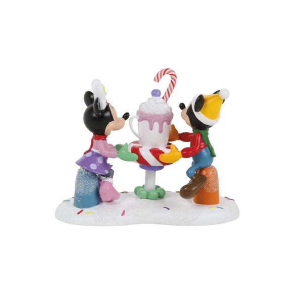 MICKEY Y MINNIE COMPARTEN UN CHOCOLATE - DISNEY VILLAGE