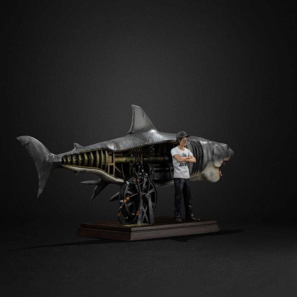Art Scale Deluxe Steven Spielberg Tiburón 50 aniversario 27 cm - Iron Studios Tiburón