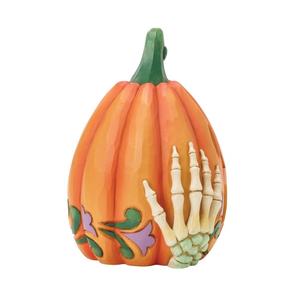 Calabaza con manos de esqueleto LED - HEARTWOOD CREEK