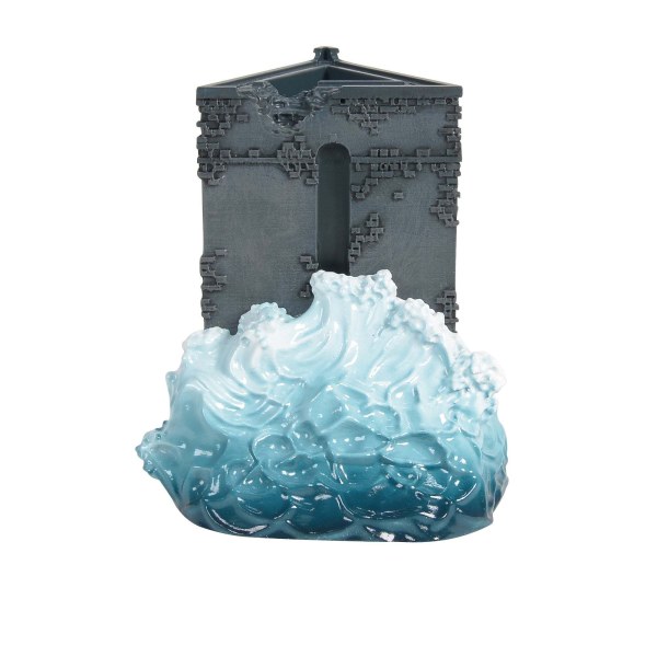 Miniedificio de Azkaban en el mar