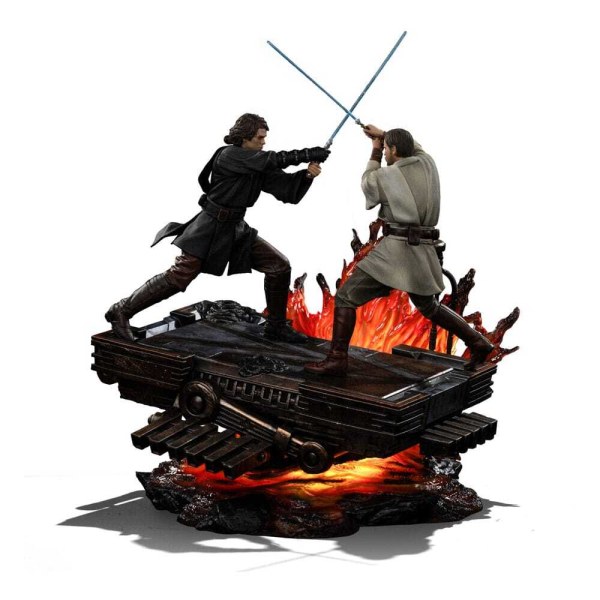 Art Scale Anakin vs. Obi Wan de 34 cm - Iron Studios Star Wars