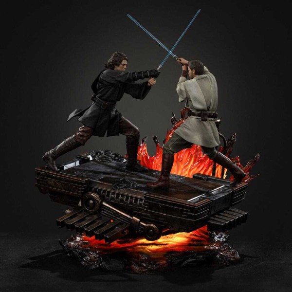 Art Scale Anakin vs. Obi Wan de 34 cm - Iron Studios Star Wars