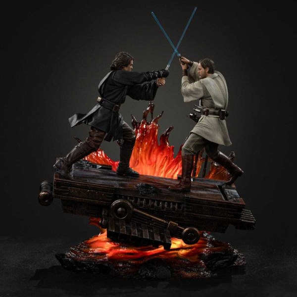 Art Scale Anakin vs. Obi Wan de 34 cm - Iron Studios Star Wars