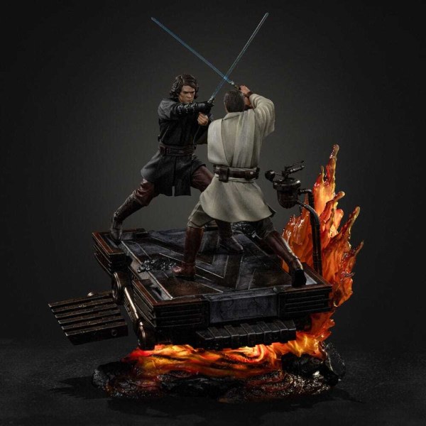 Art Scale Anakin vs. Obi Wan de 34 cm - Iron Studios Star Wars