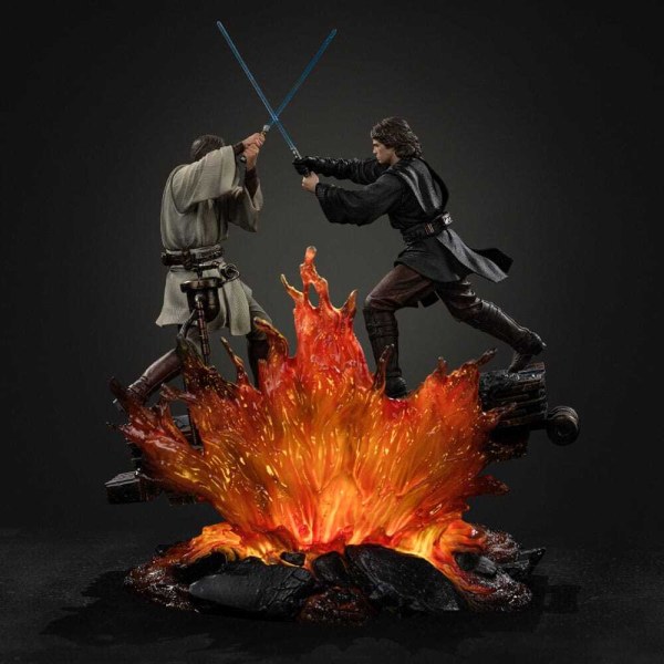 Art Scale Anakin vs. Obi Wan de 34 cm - Iron Studios Star Wars