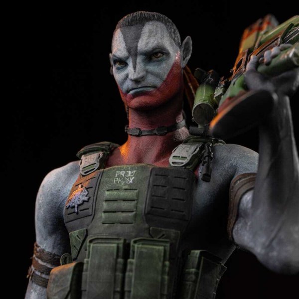 Art Scale Miles Quaritch 36 cm - Iron Studios Avatar 3: Fuego y Ceniza