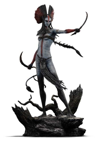 Art Scale Varang 38 cm - Iron Studios Avatar 3: Fuego y Ceniza