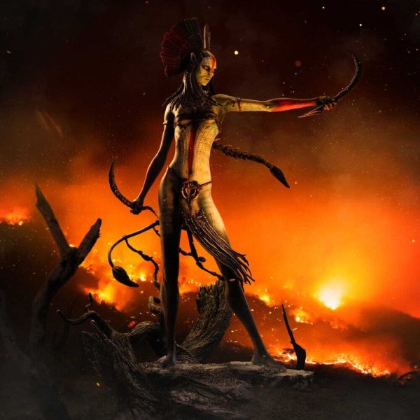 Art Scale Varang 38 cm - Iron Studios Avatar 3: Fuego y Ceniza